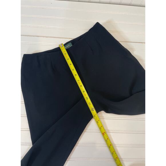 Ralph Lauren & Nanette Lepore White Button-Up Shirt & High Waist Pants Size M - Picture 8 of 11